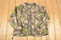 Vintage 1990s Wood'n Trail AOP Realtree Fleece Outdoorsman Sweater Mens XL