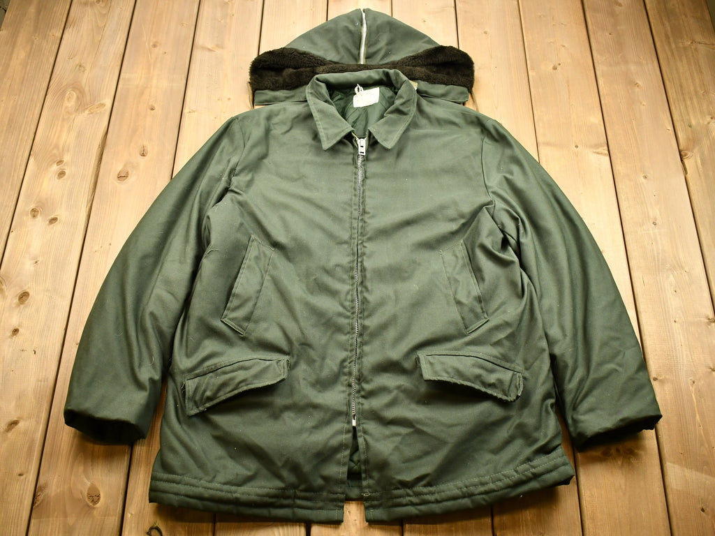 Vintage 1970s Sears Roebuck Work Clothing Winter Jacket