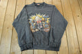 Vintage 1990s Looney Tunes Harley Davidson Crewneck Sweatshirt