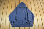 Vintage 90s Champion Reverse Weave Hoodie: USA Made, Men's Large