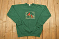 Vintage 1990s Cardinal Bird Embroidered Crewneck