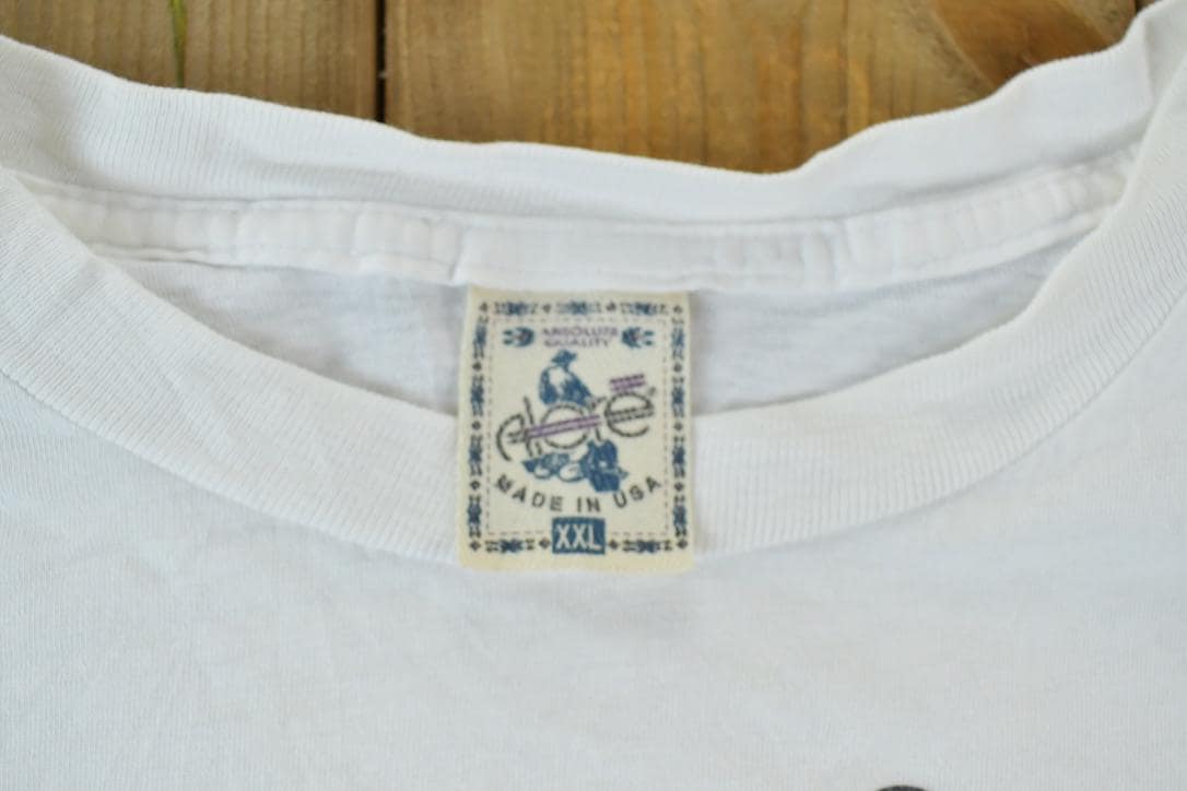Vintage 1990s Fishing Is Life Graphic T-Shirt