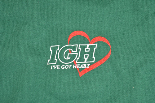 Vintage 1990s I've Got Heart Award Winner Graphic Crewneck Sweatshirt / 90s Crewneck / Made In USA / Essential / Streetwear / 90s