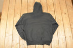 Vintage 1990s Lee Blank Hoodie Sweatshirt Men's L
