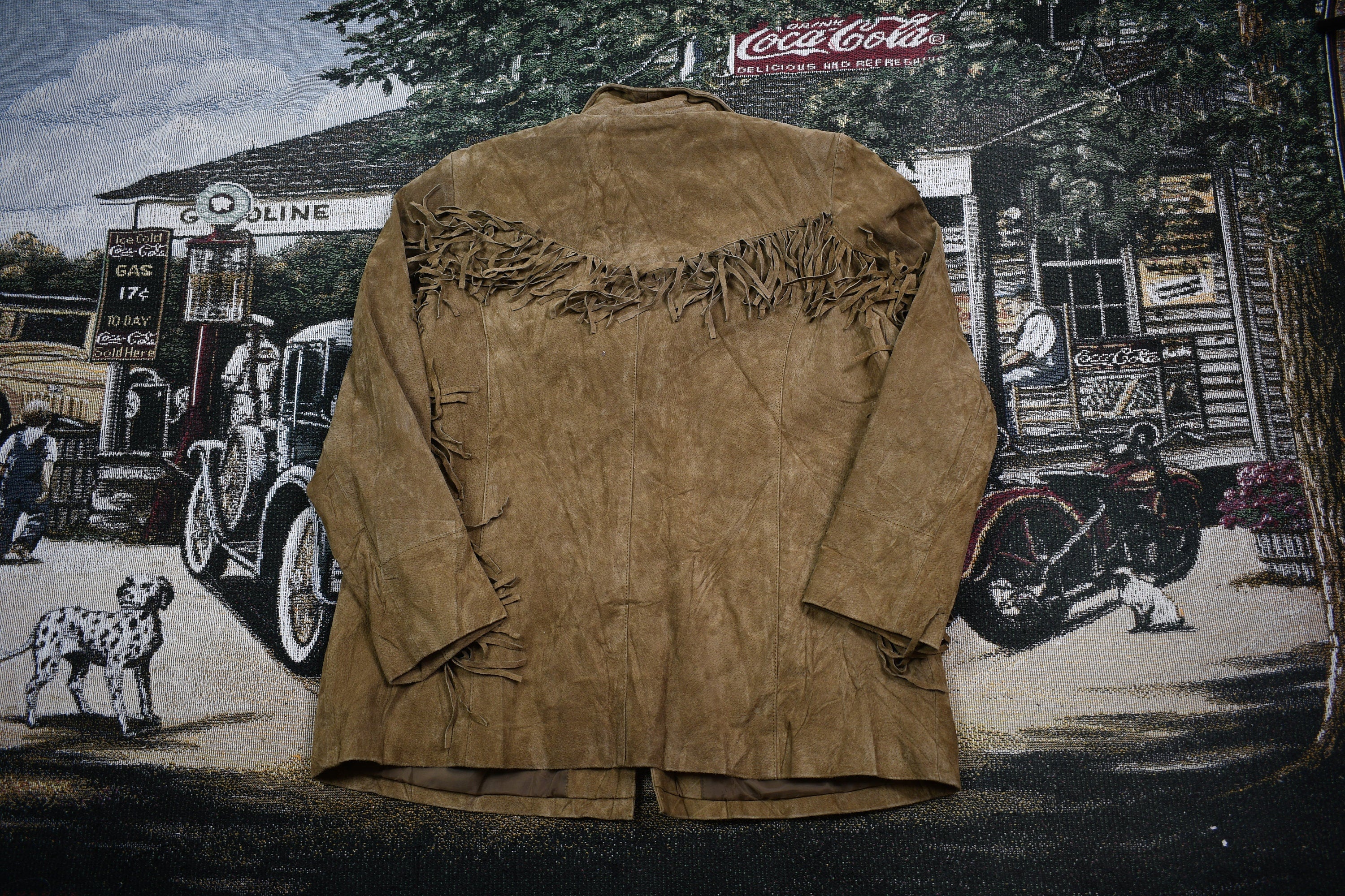 Vintage 1990s Western Fringe Jacket