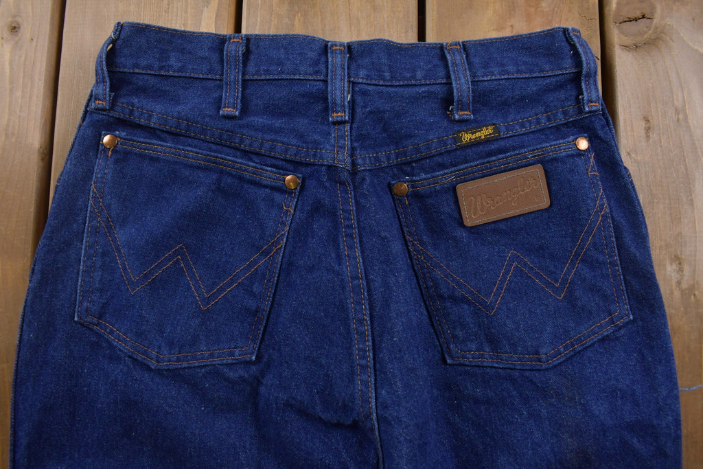 Vintage 1990's Wrangler Dark Blue Jeans 28 x 31