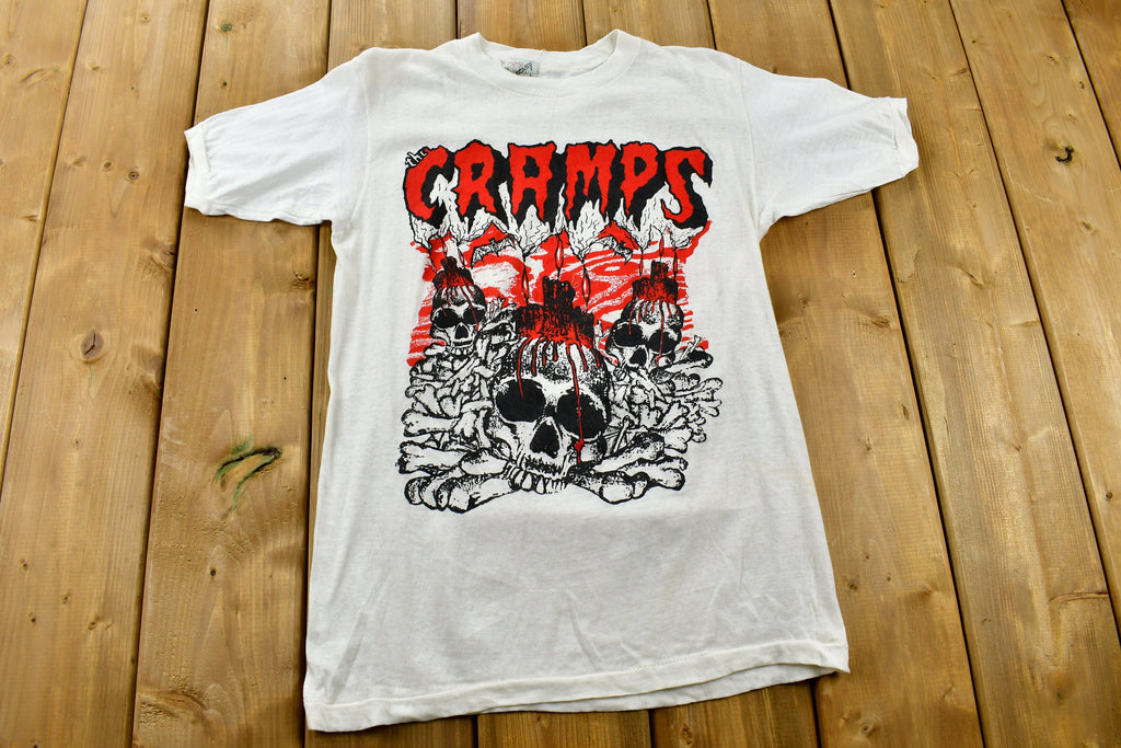 Vintage 1981 Cramps Rockin' Bones Tour T-shirt
