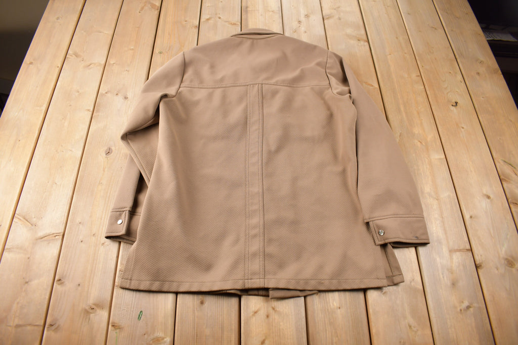 Vintage 1970s Levi's Panatela Tops Western Style Pearl Snap Button Up Shirt Made in USA Size L