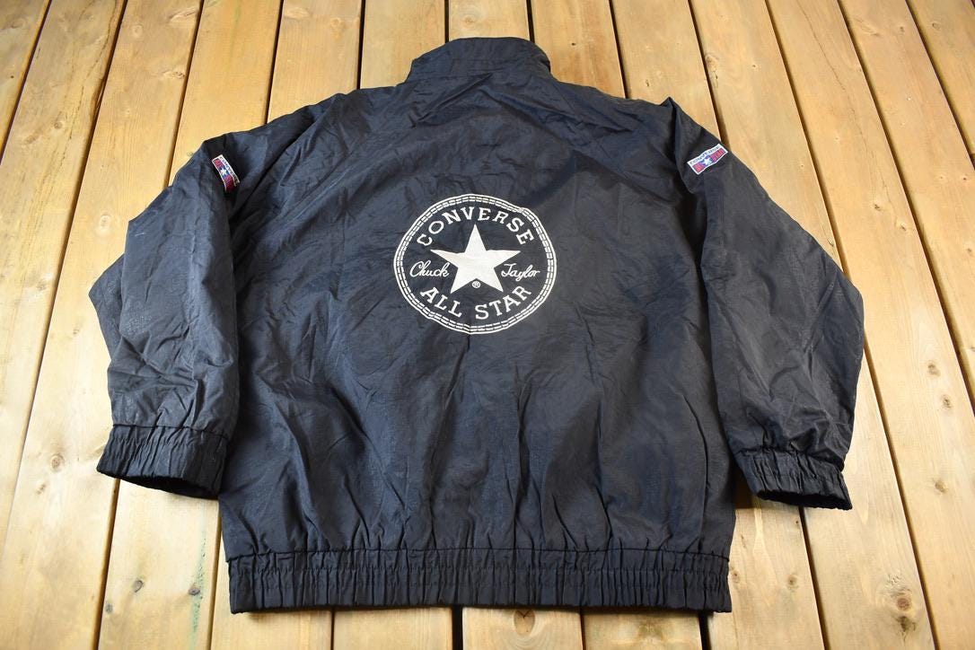 Vintage 1990s Converse All Star Chuck Taylor Puffer Jacket