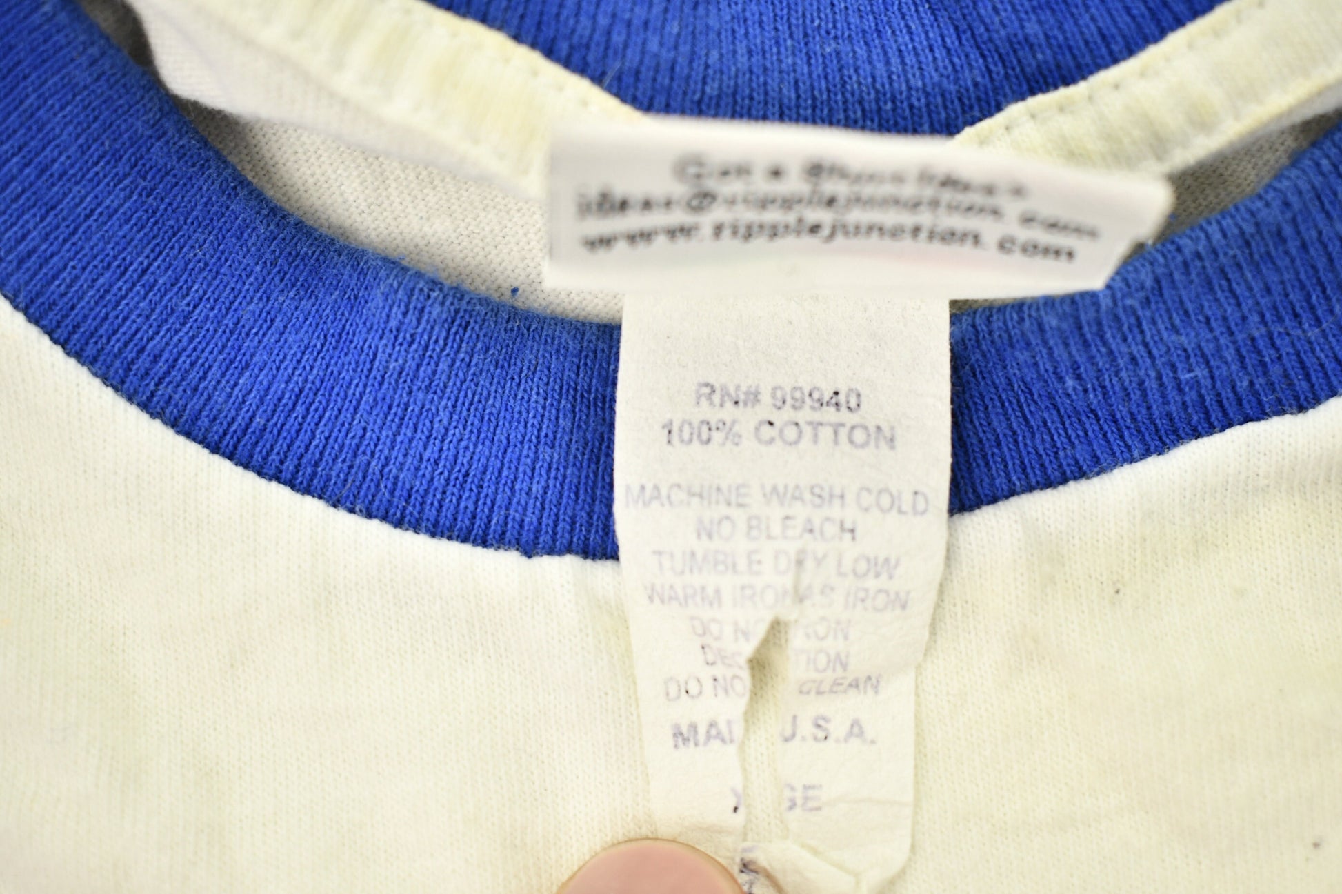 Vintage 1990s Dumb And Dumber Movie Promo Ringer T-shirt  Vintage Movie T Shirt  Made In USA  Rare Vintage  Vintage T-Shirt