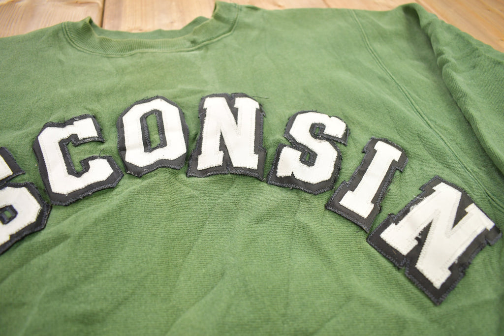 Vintage 1990s University Of Wisconsin-Green Bay Collegiate Champion Reverse Weave Crewneck