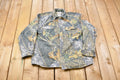 Vintage 1990s Mossy Oak Real Tree Camo Button Up Shirt
