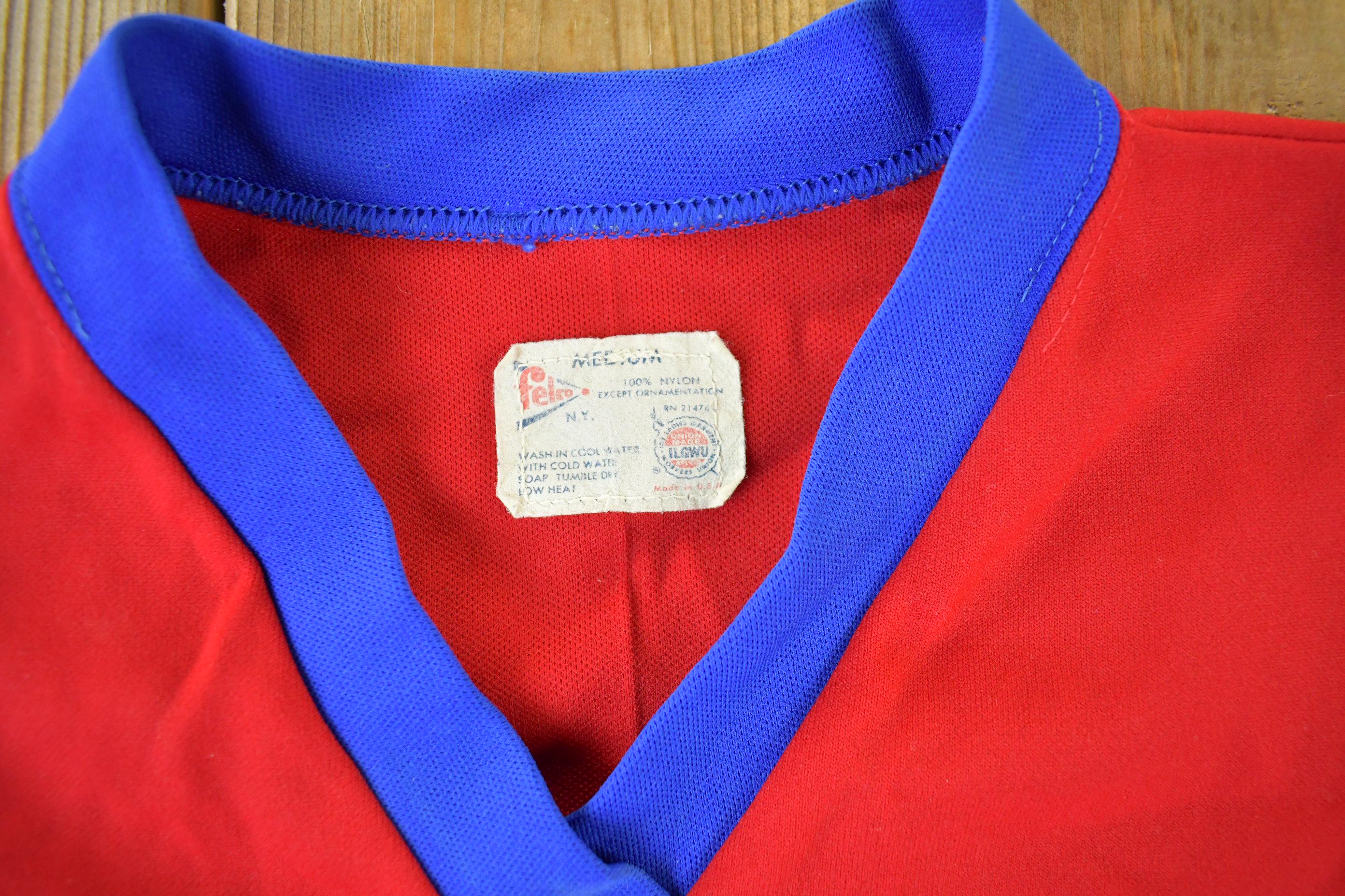 Vintage 1970s 1980s Fleco Streaks Baseball Jersey Men's Small  True Vintage  Baseball  70s Sportswear  Made in USA