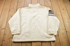 Vintage 1990s Quarter Zip Nautica Sweatshirt