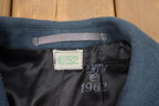 Vintage 1962 Naval Double Breasted Wool Jacket