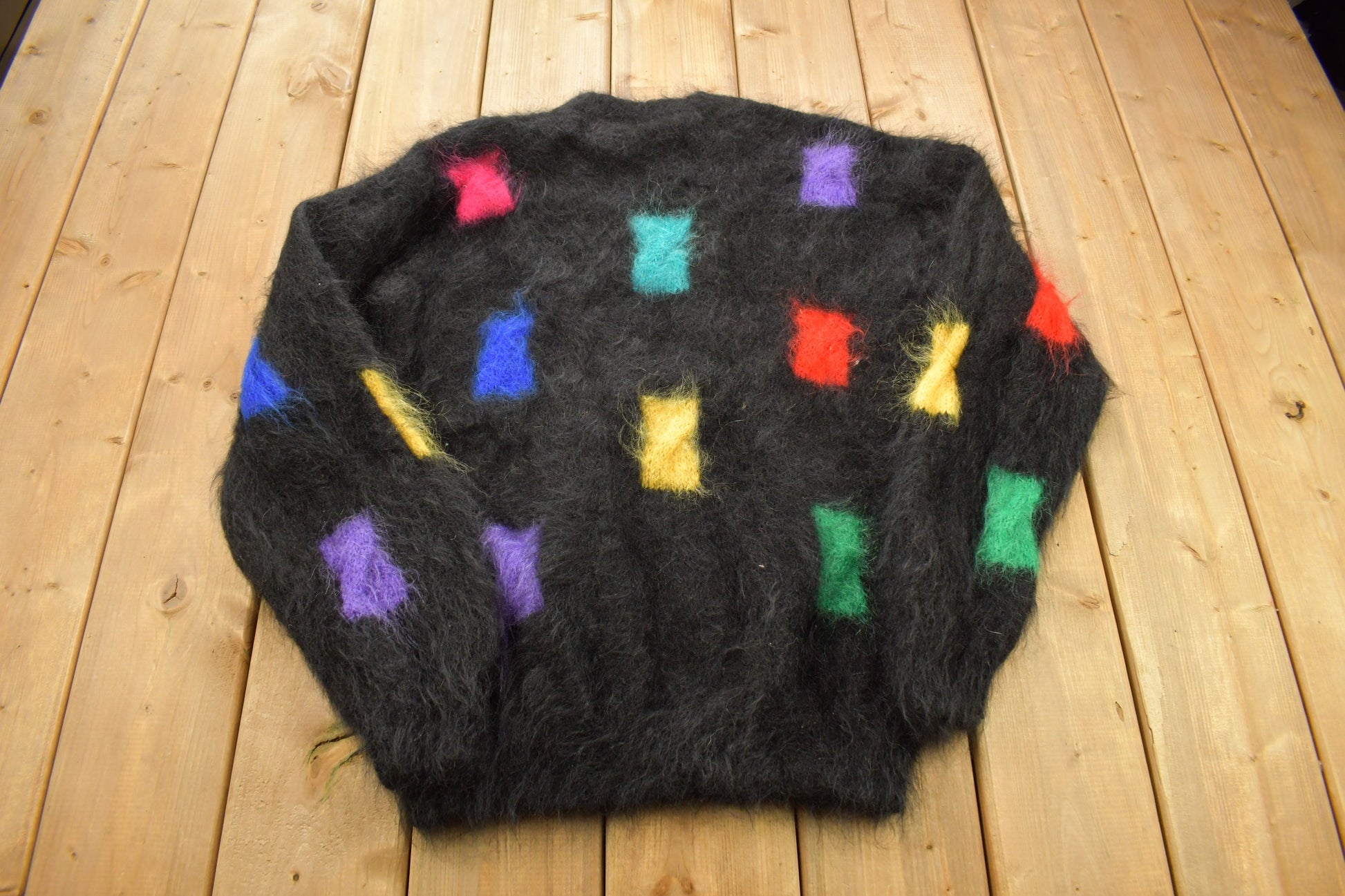 Vintage 1990s Charlotte Castle Mohair Knitted Sweater