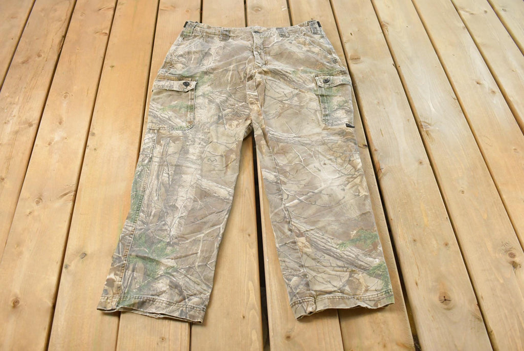 Vintage 1990s Guide Series Tree Camo Cargo Hunting Pants Men's 33 x 28