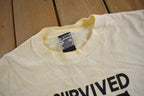 Vintage 1993 "I Survived My Florida Vacation" Souvenir T Shirt
