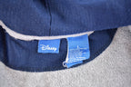 Vintage 1990s Disney Grumpy Dwarf Graphic Fleece Hoodie