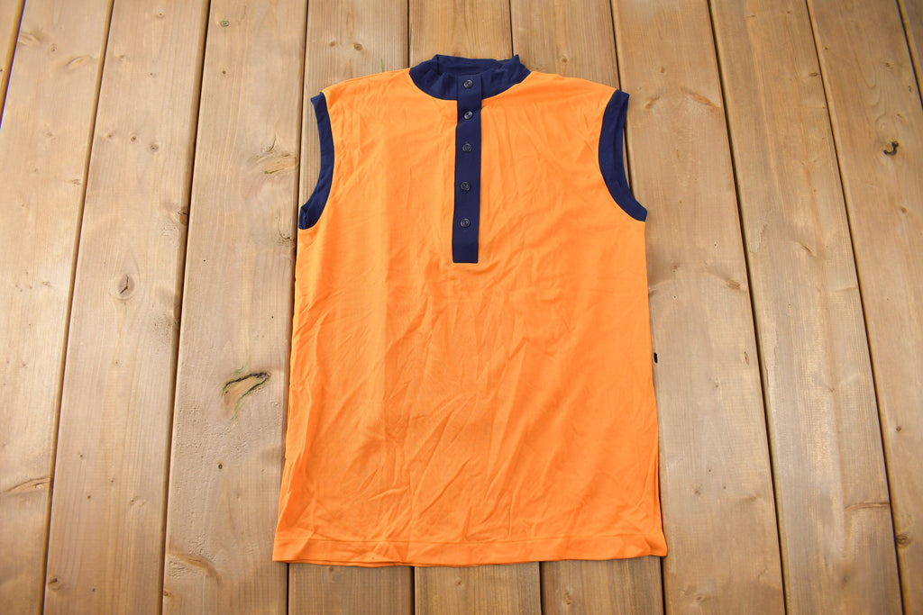 True Vintage 1960s Deadstock Helen Sue Sleeveless Nylon Blouse Knit Sport Top