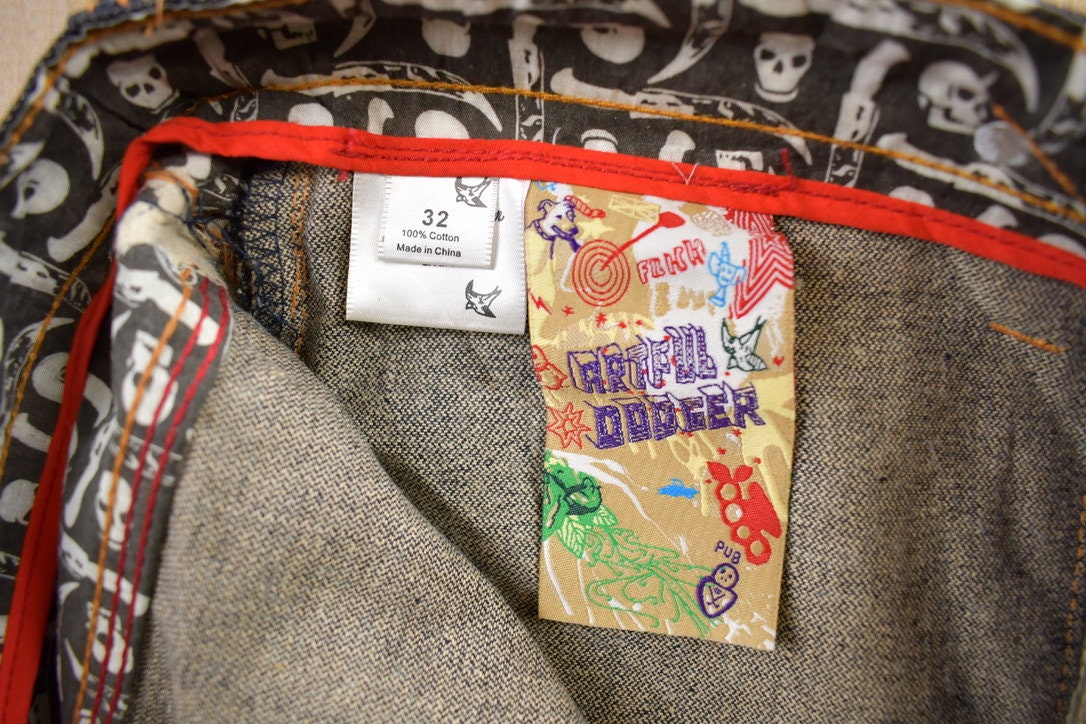 Vintage Y2K Deadstock Artful Dodger Jeans Size 31x32