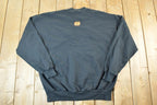 Vintage 1990s Spooky Pumpkins Halloween Crewneck Sweatshirt Mens XXL