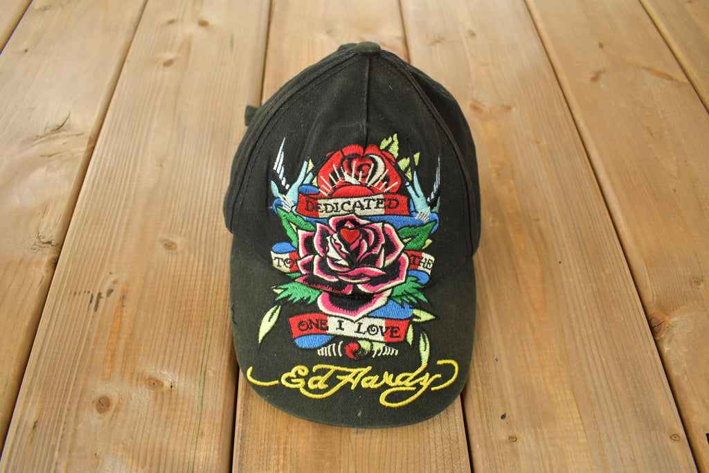 Vintage Y2K Ed Hardy Strap Back Hat