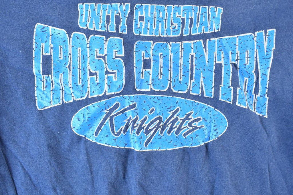 Vintage 1990s Unity Christian Cross Country Single Stitch T-Shirt