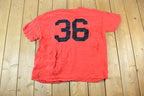Vintage 1990s Nebraska Huskers University Collegiate T-Shirt / NCAA Tee / Americana / Galt Sand Sportswear