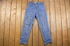 Vintage 1990s L.L Bean Lined Blue Jeans Size 28 x 31