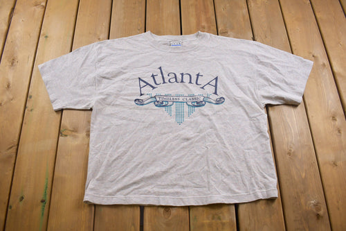 Vintage 1990s Gear For Sports Atlanta T-Shirt / Made in USA / Souvenir T Shirt / Streetwear / Made In USA / Vacation Tee / Travel & Tourism