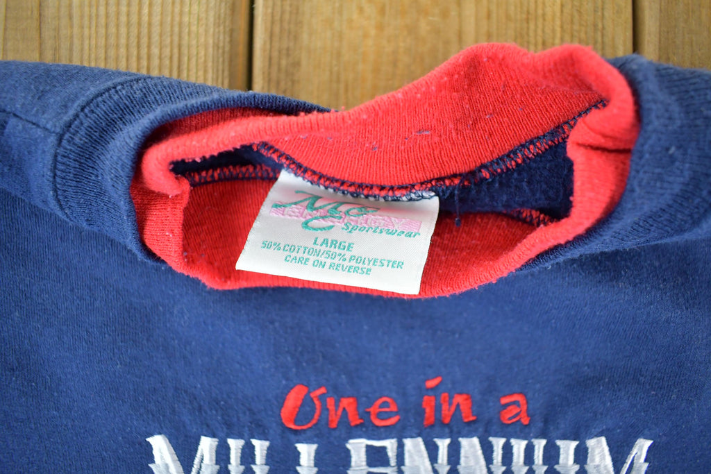 Vintage 1990s Grandma Crewneck Sweater Adult Large