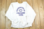 Vintage 1990s Champion Reverse Weave Warm Up University Of Northern Iowa Sweatshirt