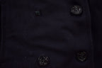 1960s Vintage Navy 100% Wool Button Up Jacket