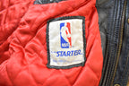 Vintage 1990s Starter NBA Chicago Bulls Leather Jacket