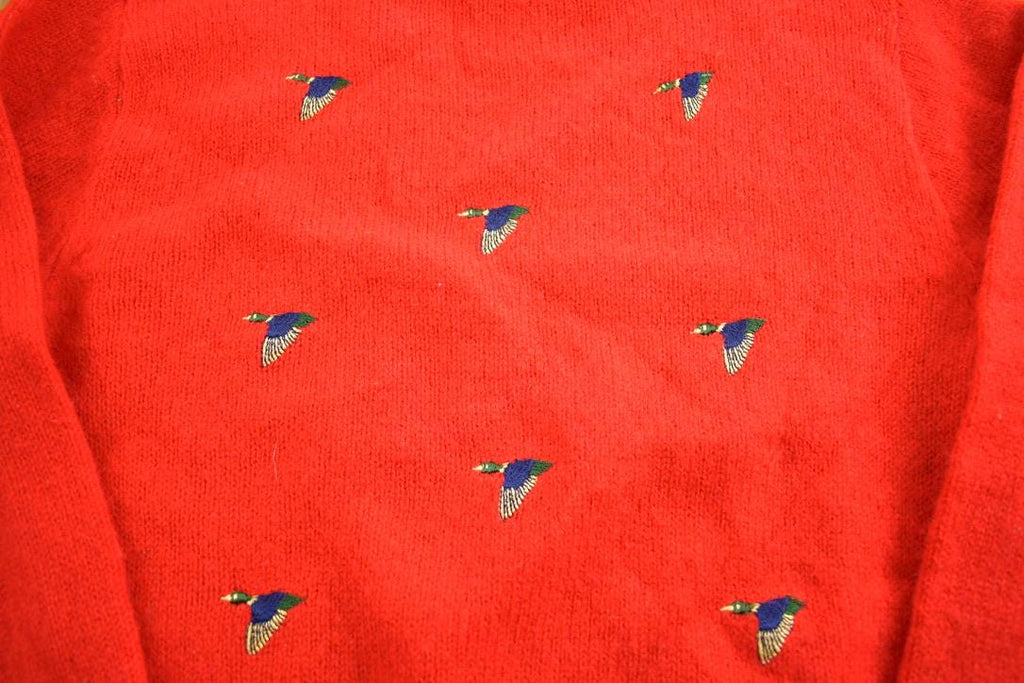Vintage 1980s The Moors Lord Jeff Knit Crewneck Sweater Made In USA