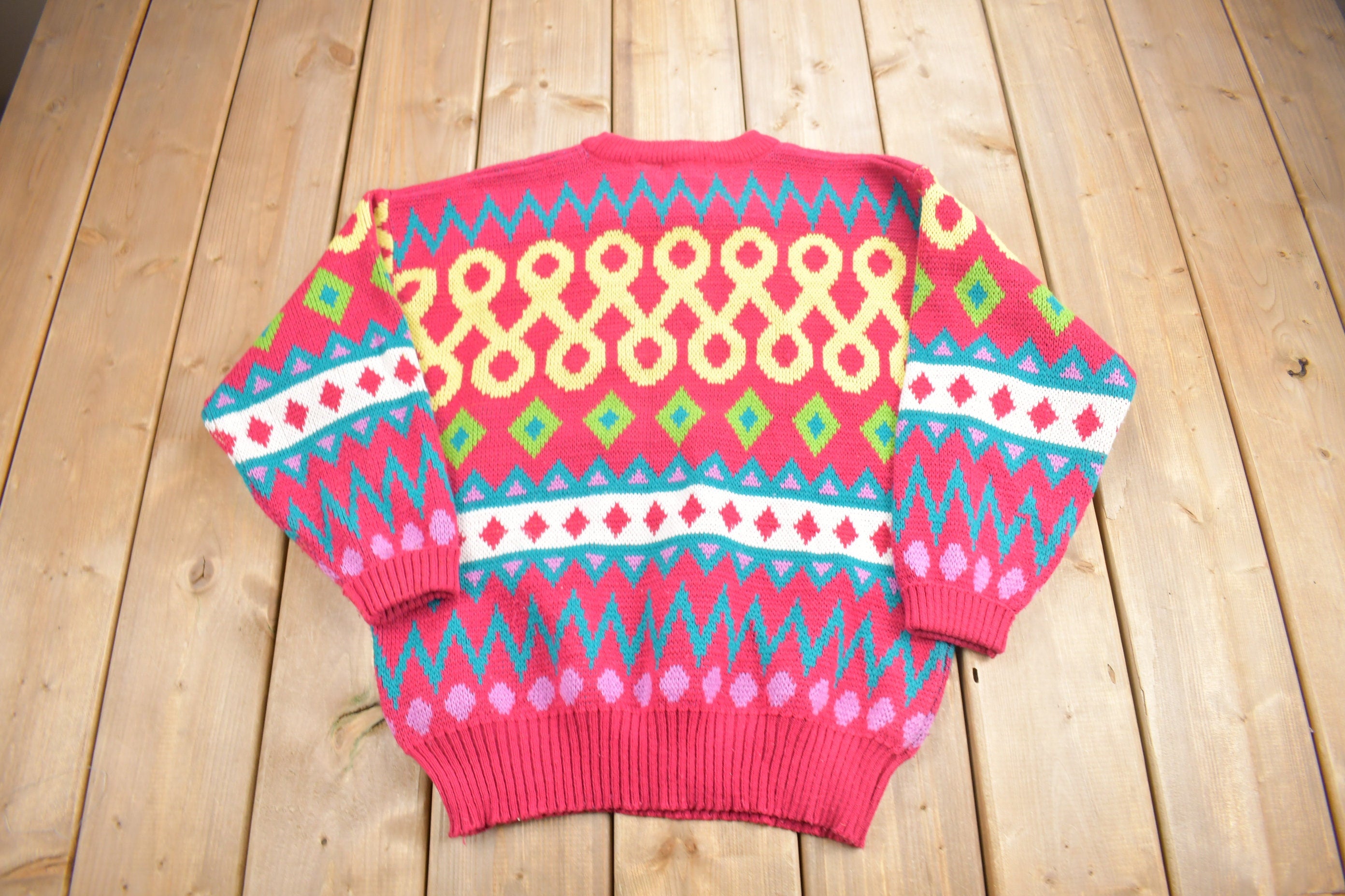 Vintage 1990s Chateau Knit Crewneck Sweater