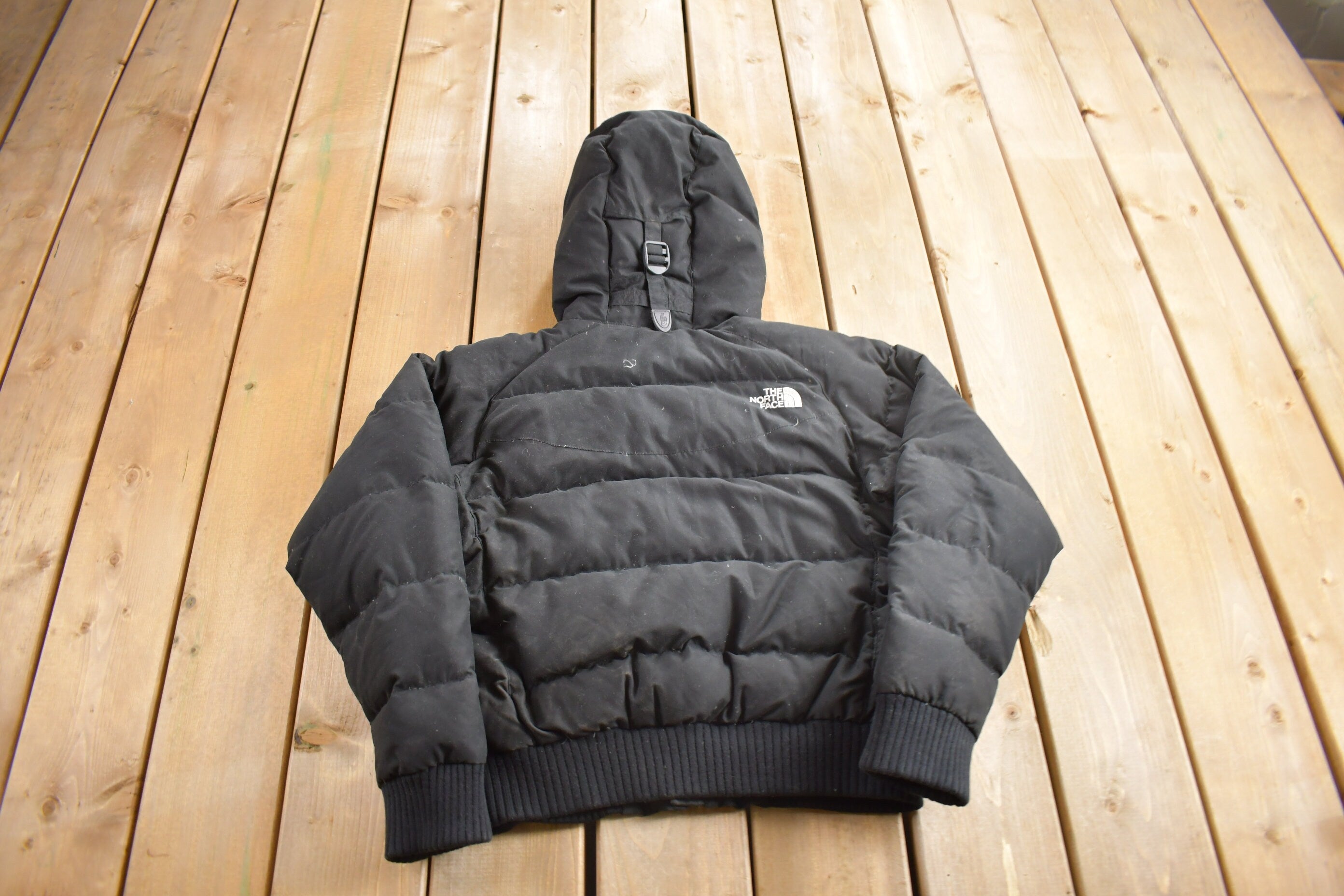 Vintage 1990s The North Face Women's Puffer Jacket  Goose Down Fill  Vintage Bubble Jacket  SIZE S