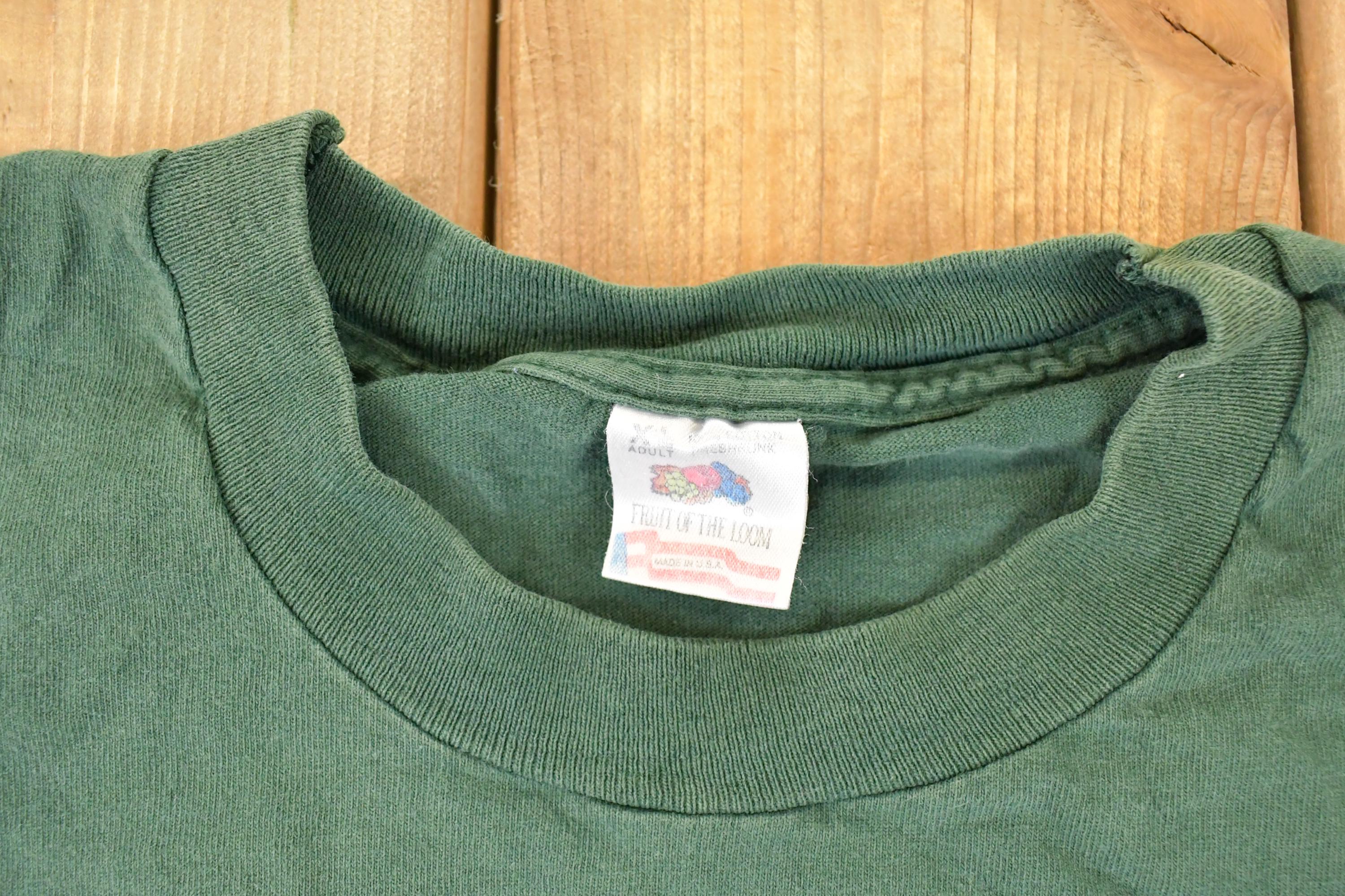 Vintage 1990s Garfield Cattitude Cartoon Souvenir T-Shirt Men's L