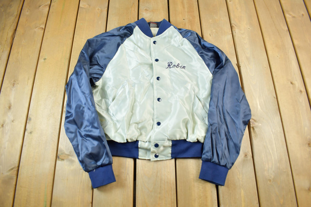 Vintage 1980s Old Smokey Tavern Satin Jacket