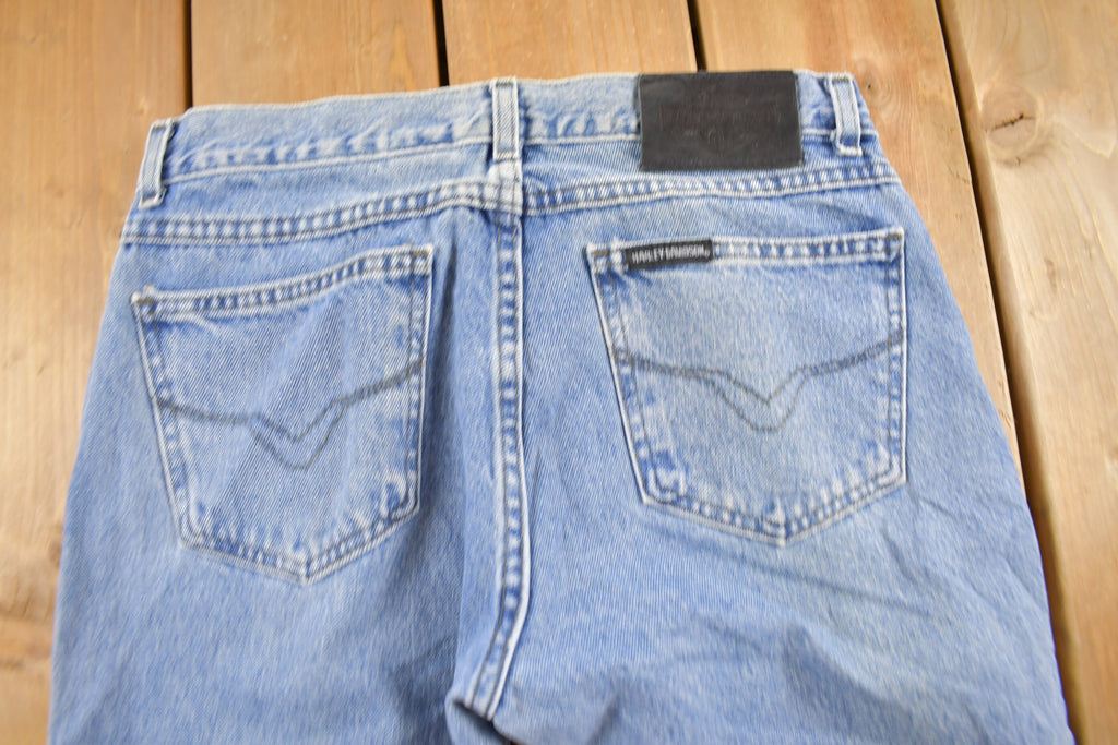 Vintage 1990s Harley Davidson Denim Women's Jeans Size 30 x 30