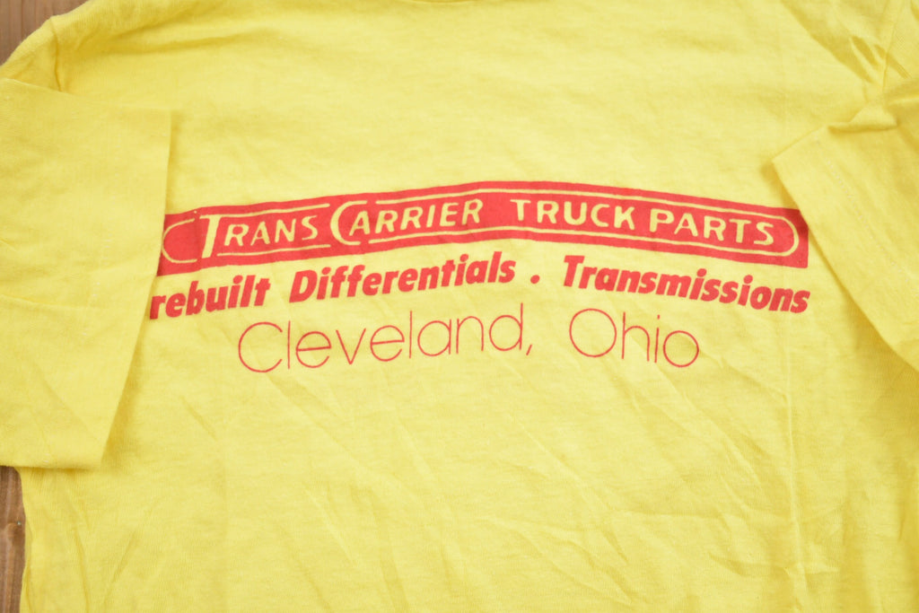 Vintage 1970s Trans Carrier Truck Parts T-Shirt