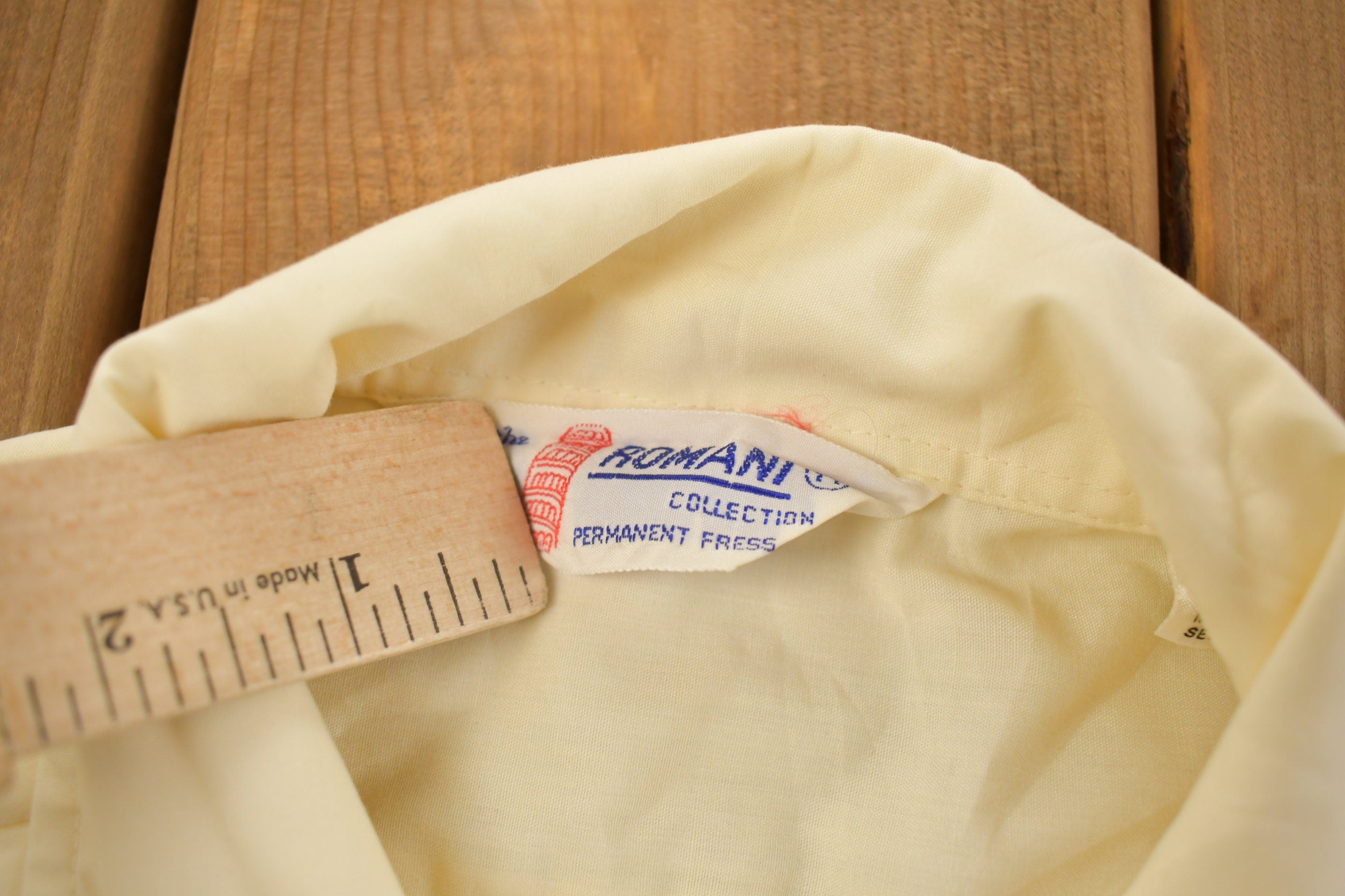 Vintage 1990s Romani Patterned Button Up Shirt