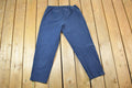 Vintage 1990s Navy Canvas Track Pants Size M