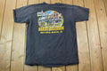 Vintage 1990s Daytona Beach Harley Davidson Motorcycles Graphic T-Shirt