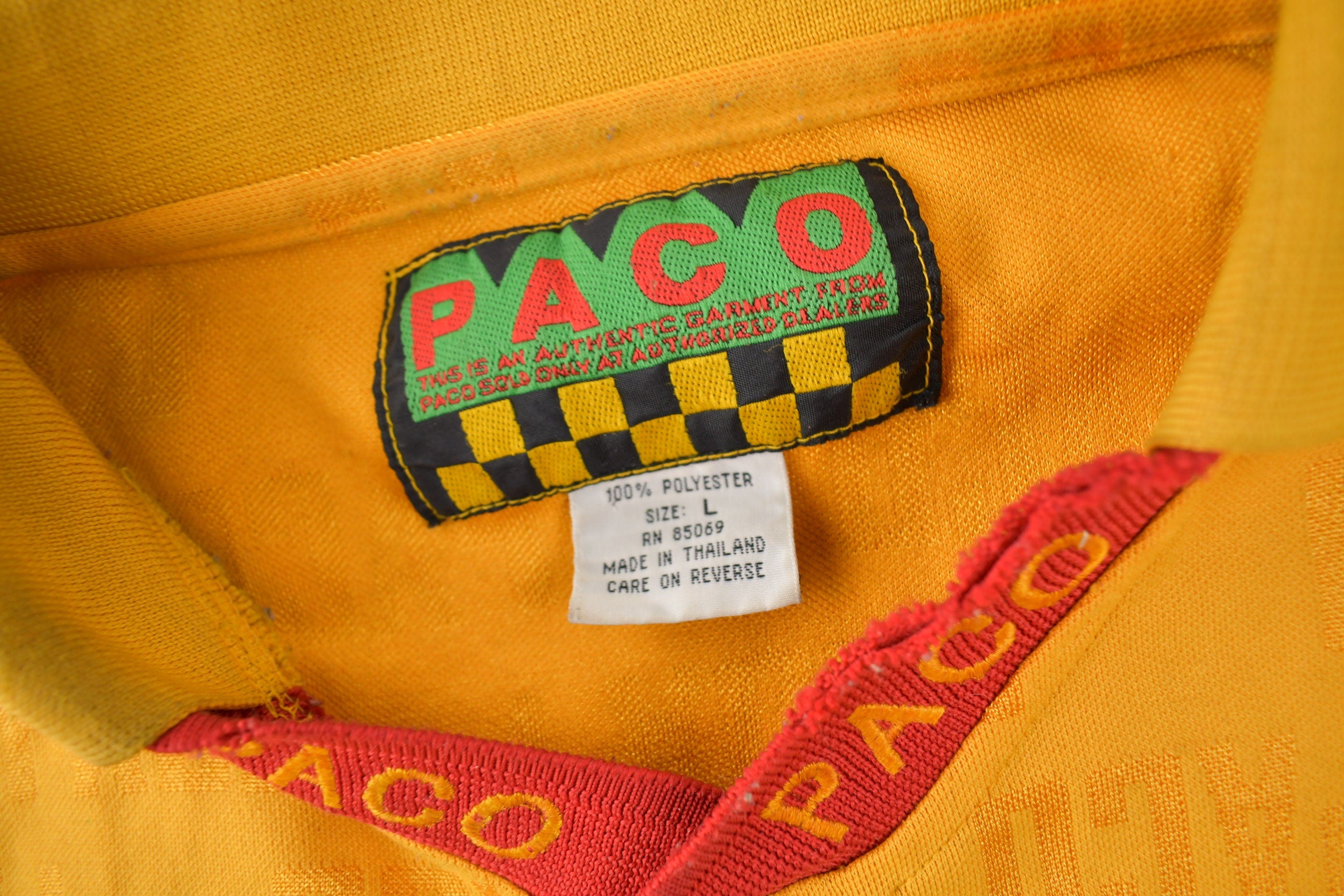 Vintage 1990s PACO Jeans USA Soccer Jersey Size Large