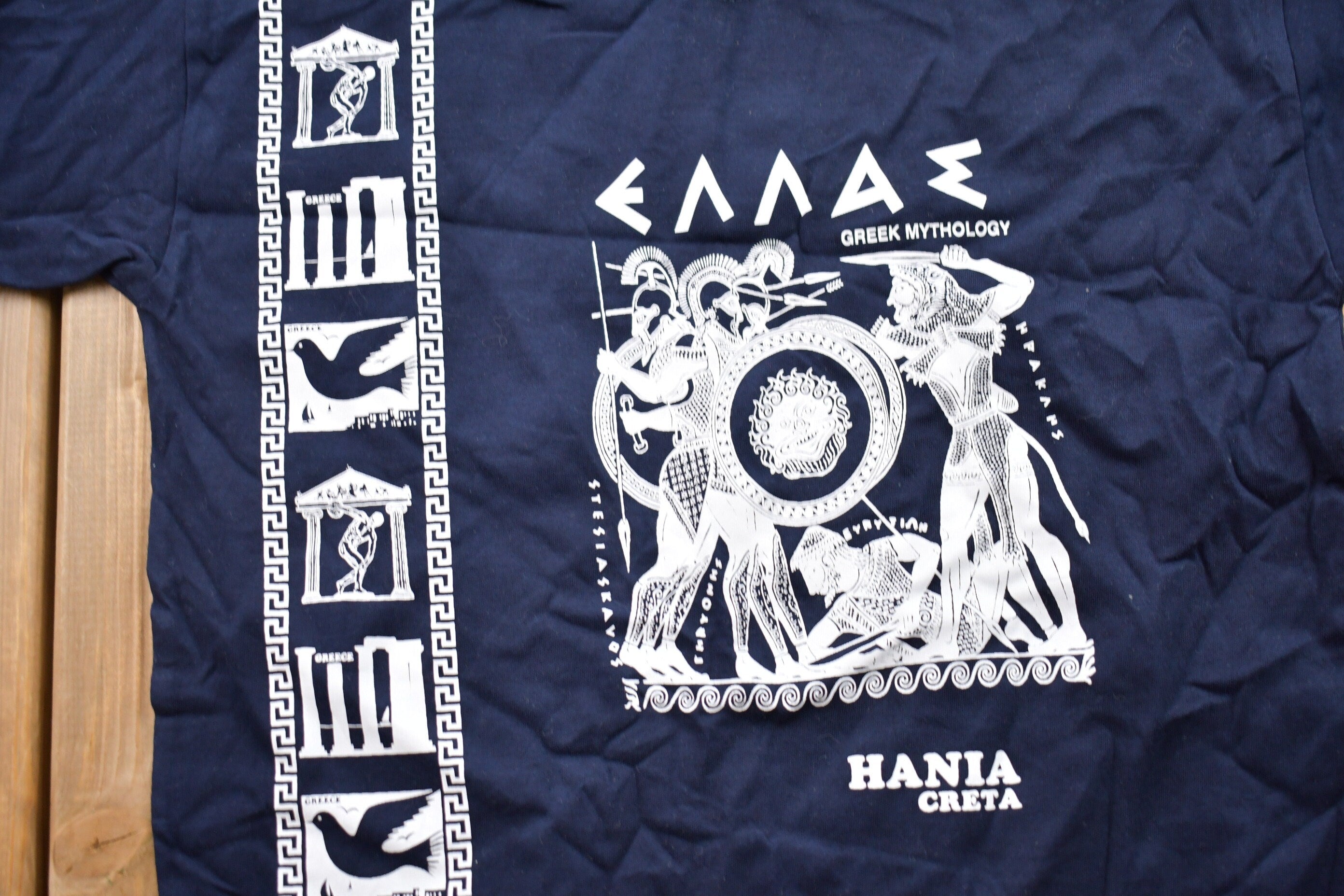 Vintage 1990s Kids Greek Mythology Graphic T-Shirt