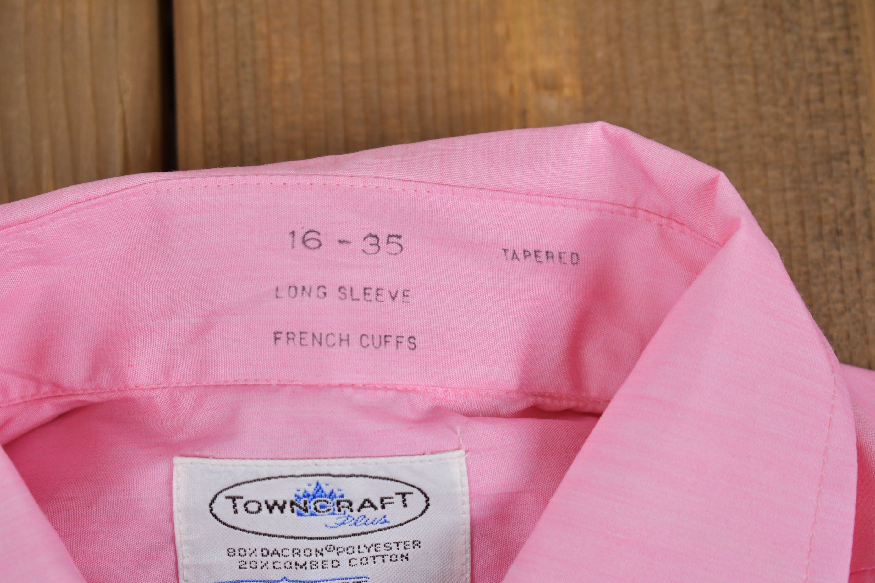 Vintage 1980s Towncraft Blank Button Up Shirt