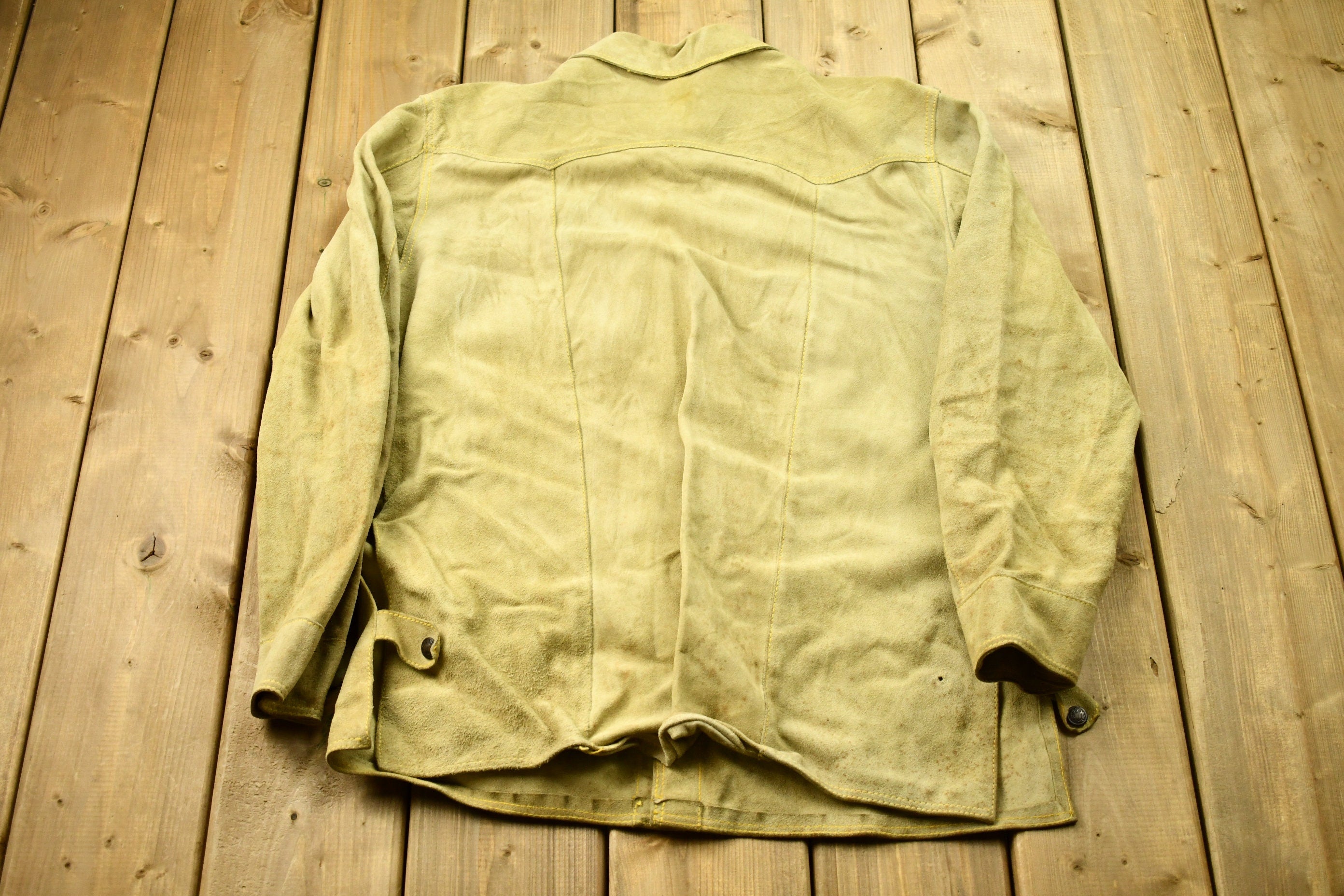 Vintage 1990s Suede Leather Jacket