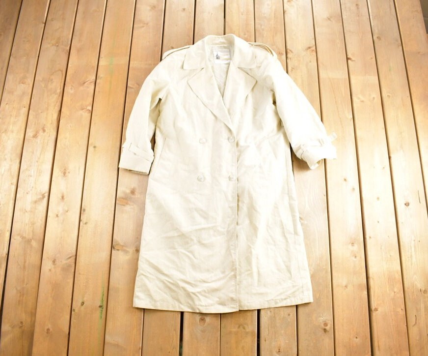 Vintage 1980s London Fog Satin Rain Jacket